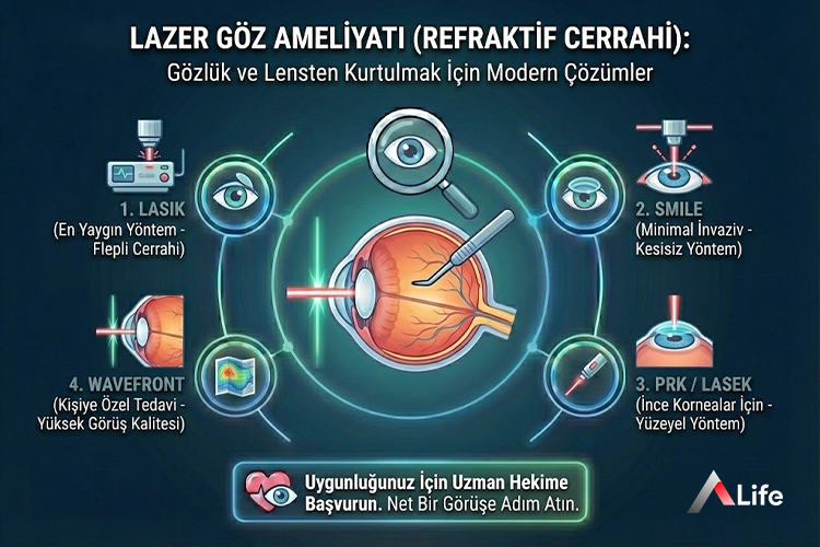 Lazer Göz Ameliyatı Fiyatları ve Tedavi Rehberi